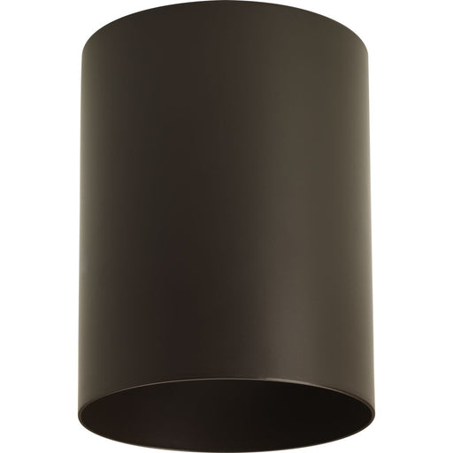 Progress Lighting 5 Inch Bronze LED Outdoor Flush Mount Cylinder 3000K (P5774-20/30K)