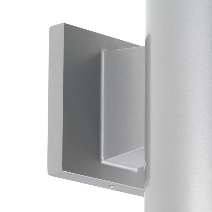 Progress Lighting 5 Inch Metallic Gray LED Outdoor Wall Cylinder 3000K (P5674-82/30K)