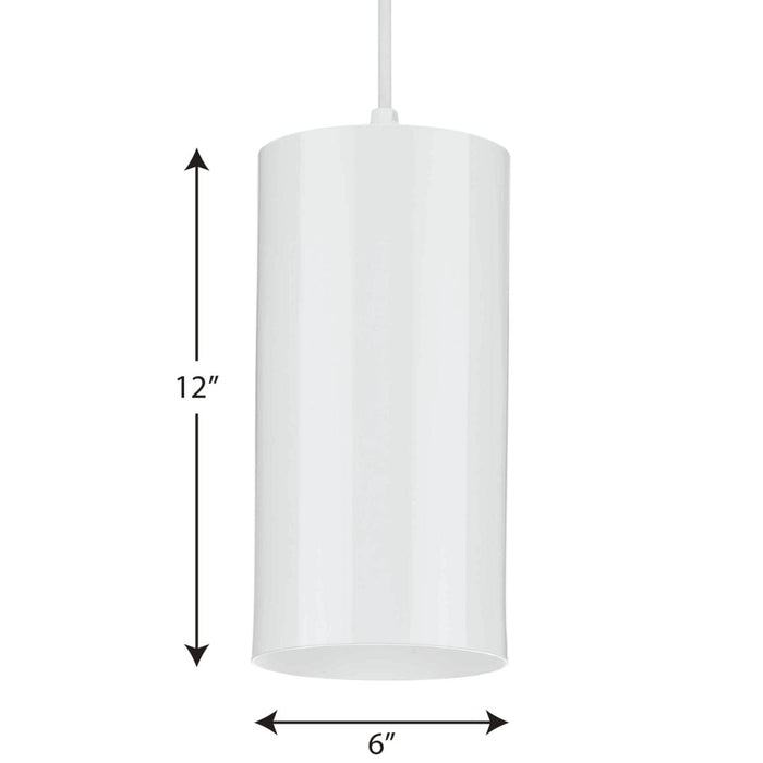 Progress Lighting 6 Inch 250W Cord Mount Cylinder Fixture (P500356-030)