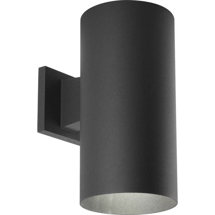 Progress Lighting 6 Inch Black Outdoor Wall Cylinder (P5641-31)