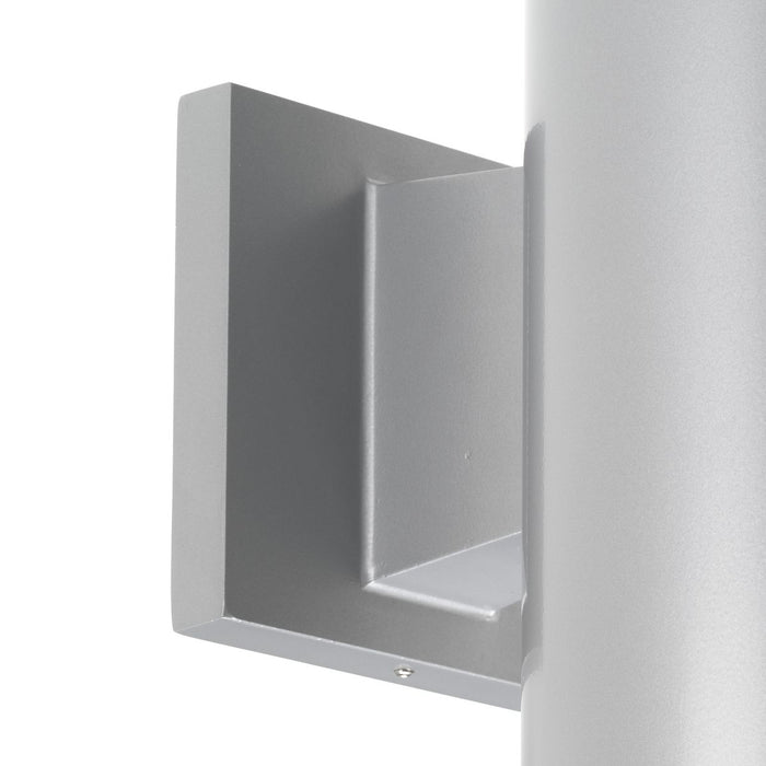 Progress Lighting 6 Inch Metallic Gray Outdoor Wall Cylinder (P5641-82)