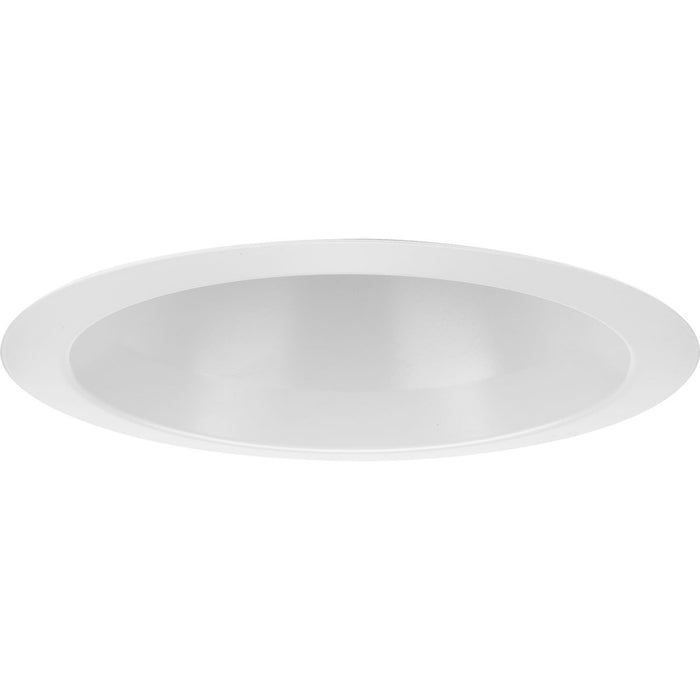 Progress Lighting 6 Inch Satin White Recessed Open Shower Trim For 6 Inch Housing P806N Series (P806003-028)