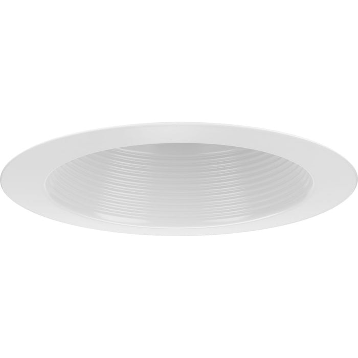 Progress Lighting 6 Inch Satin White Recessed Splay Baffle Trim For 6 Inch Housing P806N Series (P806002-028)