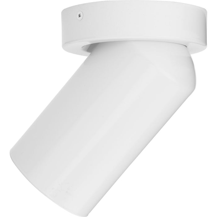 Progress Lighting 60W 3 Inch 60W A19 Cylinder Close-To-Ceiling Fixture White (P550140-030)