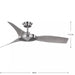 Progress Lighting 94250071009 Spicer 54-Inch 3-Blade Ceiling Fan Brushed Nickel (P250071-009)