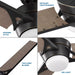 Progress Lighting 9425007210830 Kasota 56-In 3-Blade Ceiling Fan Oil Rubbed Bronze (P250072-108-30)