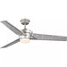 Progress Lighting 9425007215230 Kasota 56-In 3-Blade Ceiling Fan Painted Nickel (P250072-152-30)