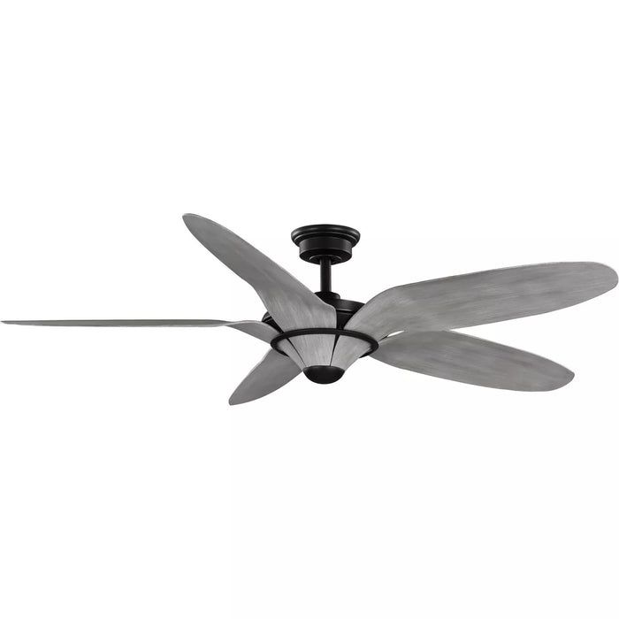 Progress Lighting 94250073182 Mesilla 60-Inch 5-Blade Ceiling Fan Flat Black (P250073-182)