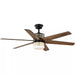 Progress Lighting 9425007431M30 Carrollwood 56-In 6-Blade Ceiling Fan Matte Black (P250074-31M-30)