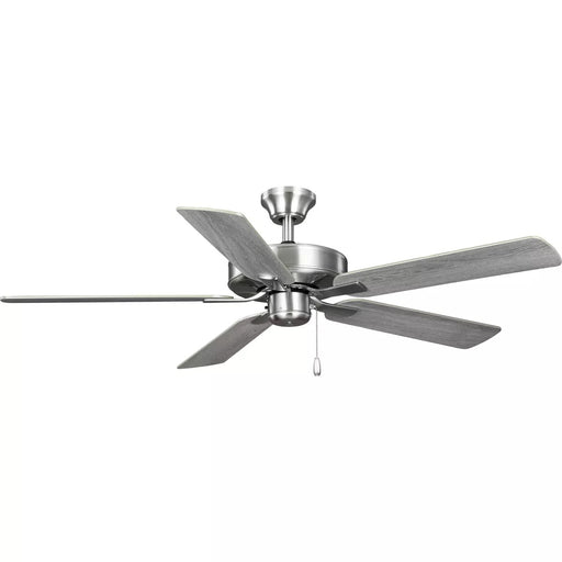 Progress Lighting 94250080009 AirPro Builder Fan 52 Inch Ceiling Fan Brushed Nickel (P250080-009)