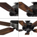 Progress Lighting 94250080020 AirPro Builder Fan 52 Inch Ceiling Fan Antique Bronze (P250080-020)