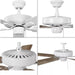 Progress Lighting 94250080030 AirPro Builder Fan 52 Inch Ceiling Fan White (P250080-030)