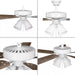 Progress Lighting 94250081030WB AirPro Builder Fan Ceiling Fan With Light Kit White (P250081-030-WB)