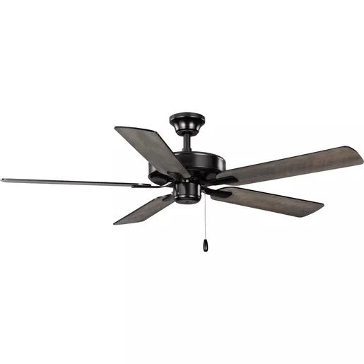 Progress Lighting 9425008431M AirPro E-Star Fan 52 Inch Ceiling Fan Matte Black (P250084-31M)