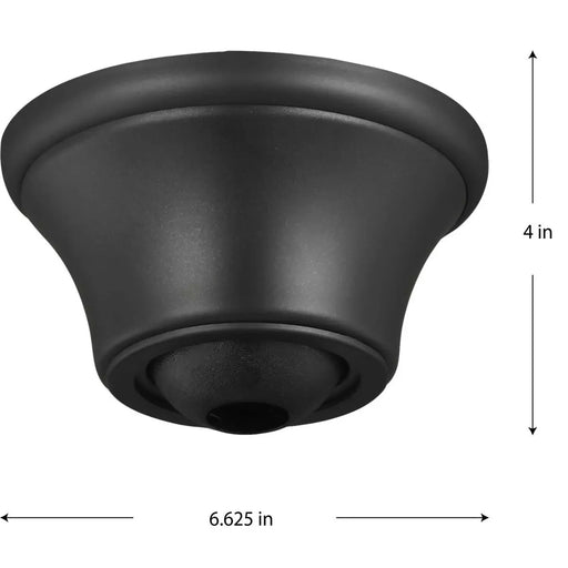 Progress Lighting 942666143 45 Degree Fan Canopy Graphite (P2666-143)