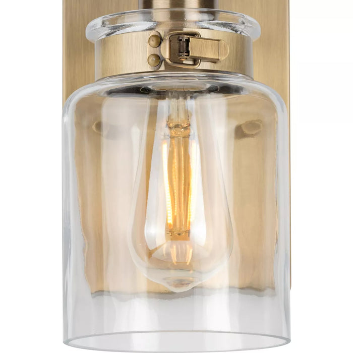 Progress Lighting 94300045163 Calhoun 1 Light 100W Bath And Vanity Light Medium Base Vintage Brass (P300045-163)