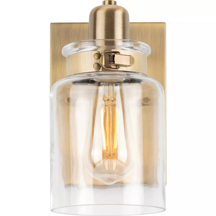 Progress Lighting 94300045163 Calhoun 1 Light 100W Bath And Vanity Light Medium Base Vintage Brass (P300045-163)
