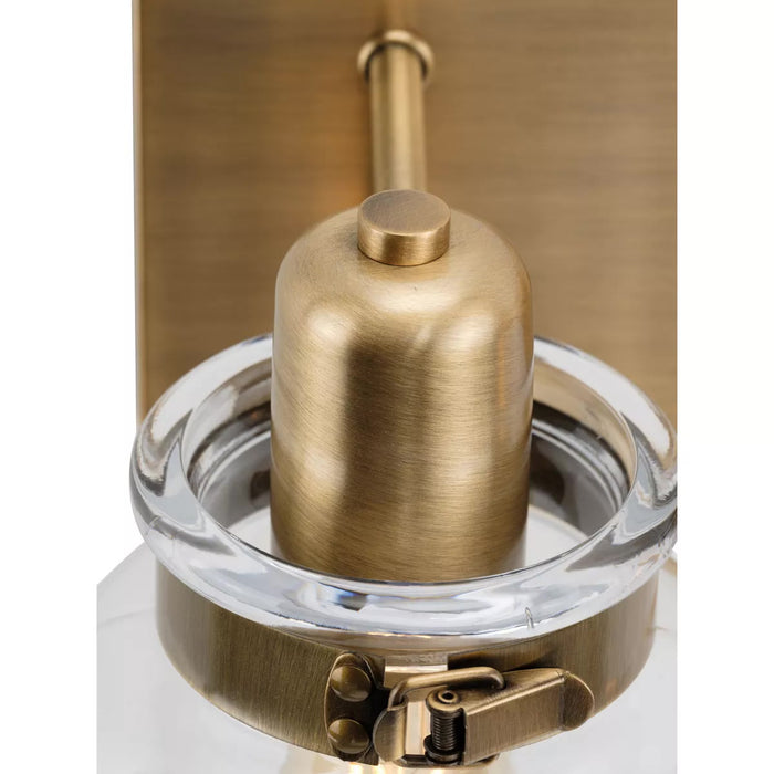 Progress Lighting 94300046163 Calhoun 2 Light 100W Bath And Vanity Light Medium Base Vintage Brass (P300046-163)