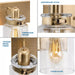 Progress Lighting 94300046163 Calhoun 2 Light 100W Bath And Vanity Light Medium Base Vintage Brass (P300046-163)
