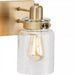 Progress Lighting 94300048163 Calhoun 4 Light 100W Bath And Vanity Light Medium Base Vintage Brass (P300048-163)