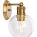 Progress Lighting 94300049163 Hansford 1 Light 60W Bath And Vanity Light Medium Base Vintage Brass (P300049-163)