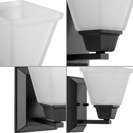 Progress Lighting 9430015831M Clifton Heights 1 Light 100W Bath And Vanity Light Medium Base Matte Black (P300158-31M)