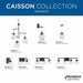 Progress Lighting 94300348143 Caisson 4 Light 60W Bath And Vanity Light Medium Base Graphite (P300348-143)