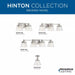Progress Lighting 94300350009 Hinton 3 Light 60W Bath And Vanity Light Medium Base Brushed Nickel (P300350-009)