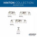 Progress Lighting 94300351009 Hinton 4 Light 60W Bath And Vanity Light Medium Base Brushed Nickel (P300351-009)