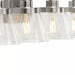 Progress Lighting 94300351009 Hinton 4 Light 60W Bath And Vanity Light Medium Base Brushed Nickel (P300351-009)