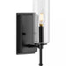 Progress Lighting 9430035631M Elara 1 Light 60W Bath And Vanity Light Candelabra Base Matte Black (P300356-31M)