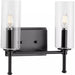 Progress Lighting 9430035731M Elara 2 Light 60W Bath And Vanity Light Candelabra Base Matte Black (P300357-31M)