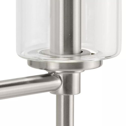 Progress Lighting 94300358009 Elara 3 Light 60W Bath And Vanity Light Candelabra Base Brushed Nickel (P300358-009)