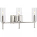 Progress Lighting 94300358009 Elara 3 Light 60W Bath And Vanity Light Candelabra Base Brushed Nickel (P300358-009)