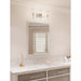 Progress Lighting 94300358009 Elara 3 Light 60W Bath And Vanity Light Candelabra Base Brushed Nickel (P300358-009)