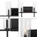 Progress Lighting 9430035931M Elara 4 Light 60W Bath And Vanity Light Candelabra Base Matte Black (P300359-31M)