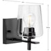 Progress Lighting 9430036031M Calais 1 Light 60W Bath And Vanity Light Medium Base Matte Black (P300360-31M)
