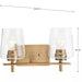 Progress Lighting 94300361163 Calais 2 Light 60W Bath And Vanity Light Medium Base Vintage Brass (P300361-163)