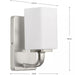 Progress Lighting 94300368009 Cowan 1 Light 100W Bath And Vanity Light Medium Base Brushed Nickel (P300368-009)