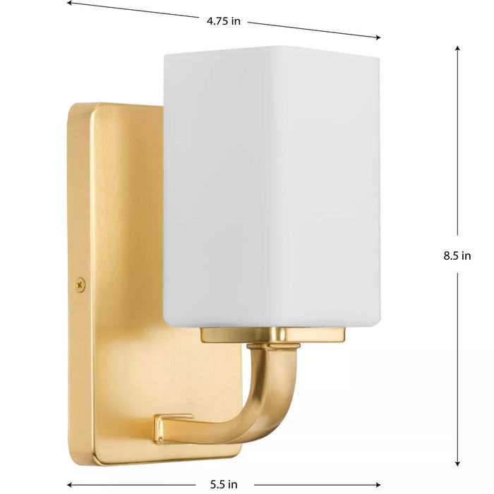 Progress Lighting 94300368012 Cowan 1 Light 100W Bath And Vanity Light Medium Base Satin Brass (P300368-012)