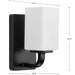 Progress Lighting 9430036831M Cowan 1 Light 100W Bath And Vanity Light Medium Base Matte Black (P300368-31M)