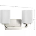 Progress Lighting 94300369009 Cowan 2 Light 100W Bath And Vanity Light Medium Base Brushed Nickel (P300369-009)