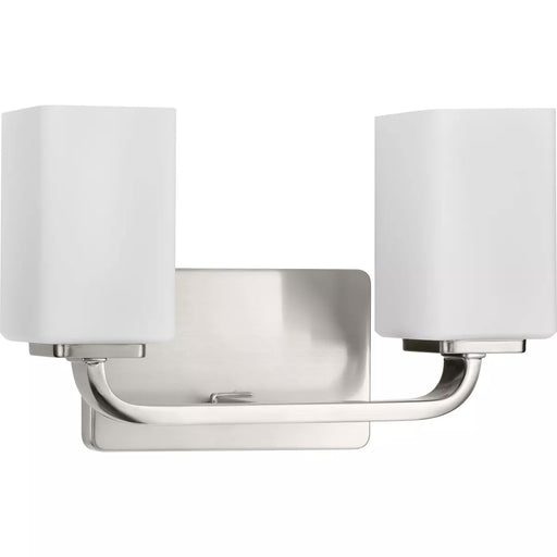 Progress Lighting 94300369009 Cowan 2 Light 100W Bath And Vanity Light Medium Base Brushed Nickel (P300369-009)