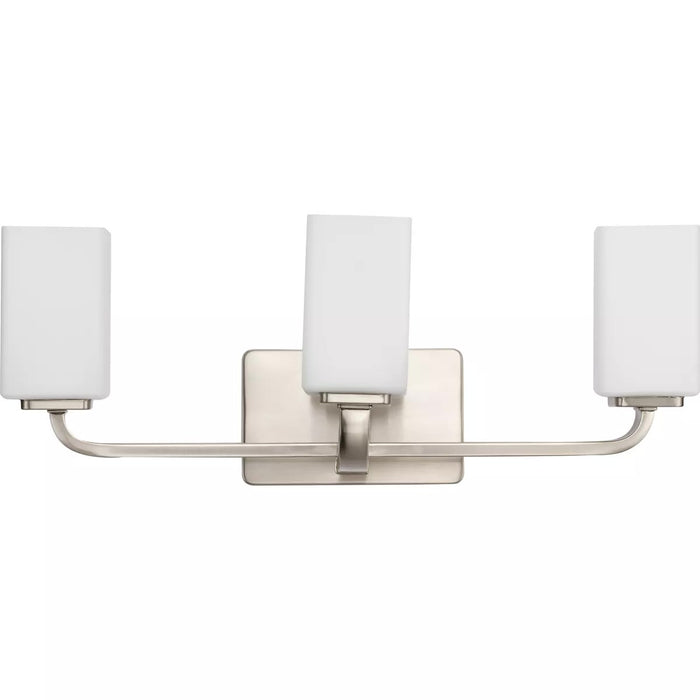 Progress Lighting 94300370009 Cowan 3 Light 100W Bath And Vanity Light Medium Base Brushed Nickel (P300370-009)