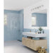Progress Lighting 94300372009 Adley 6 Light 60W Bath And Vanity Light Medium Base Brushed Nickel (P300372-009)