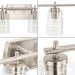 Progress Lighting 94300372009 Adley 6 Light 60W Bath And Vanity Light Medium Base Brushed Nickel (P300372-009)