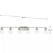 Progress Lighting 94300372009 Adley 6 Light 60W Bath And Vanity Light Medium Base Brushed Nickel (P300372-009)