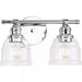 Progress Lighting 94300374015 Ambrose 2 Light 60W Bath And Vanity Light Medium Base Polished Chrome (P300374-015)