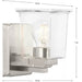 Progress Lighting 94300377009 Gilmour 1 Light 60W Bath And Vanity Light Medium Base Brushed Nickel (P300377-009)