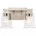 Progress Lighting 94300378009 Gilmour 2 Light 60W Bath And Vanity Light Medium Base Brushed Nickel (P300378-009)